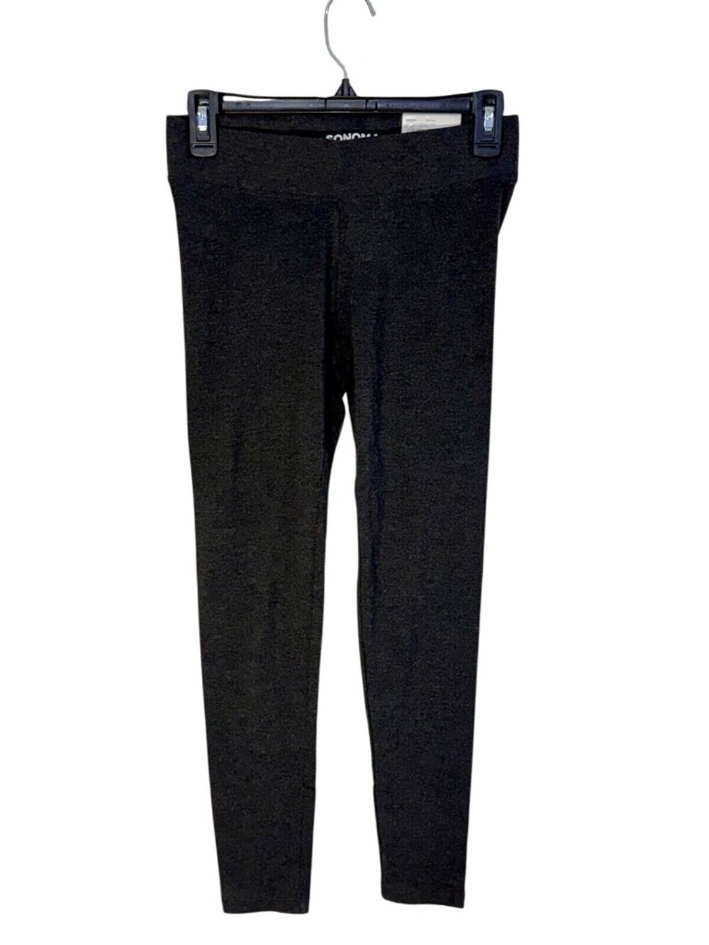 Sonoma Everyday Leggings PXS Gray Cotton Blend Stretchy Comfortable Fit
